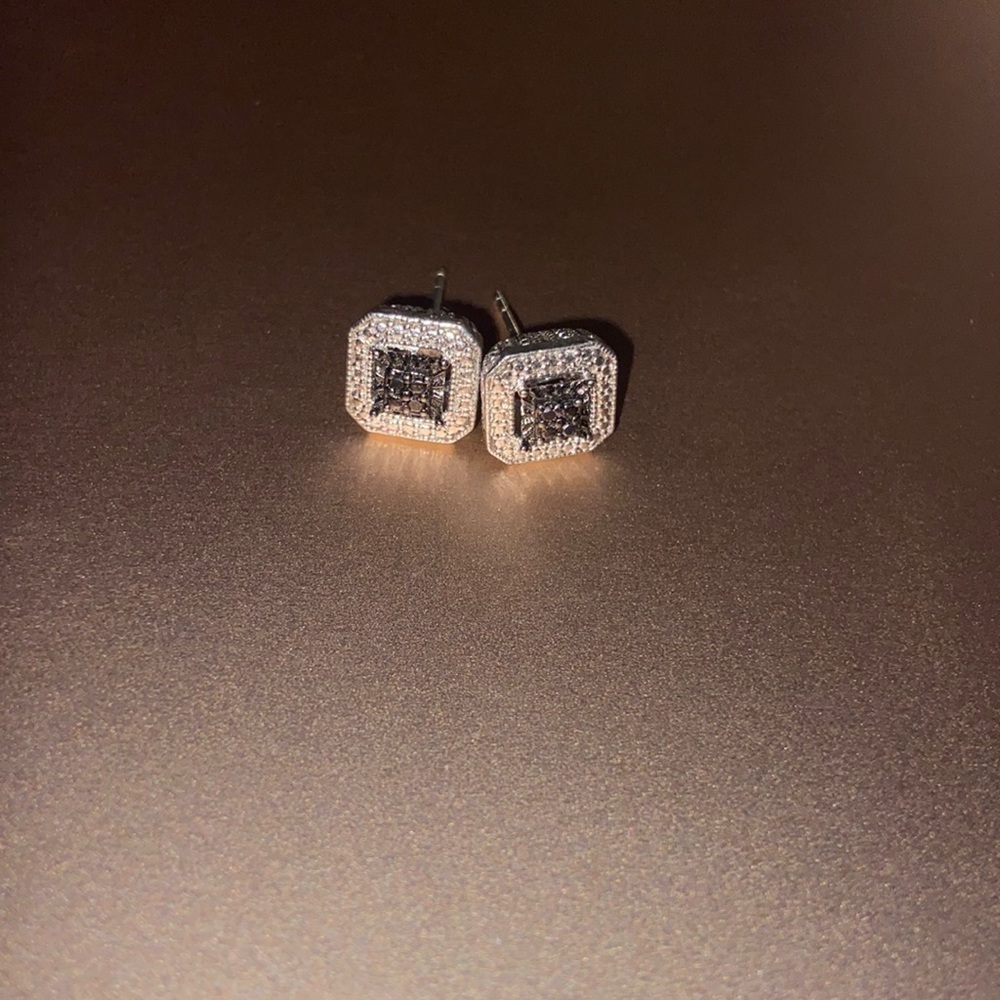 Purple Stud Earrings